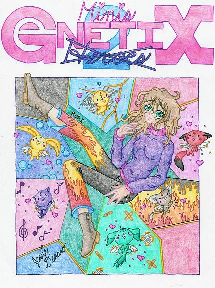 Genetix 2 Heroes (cover Design 4)