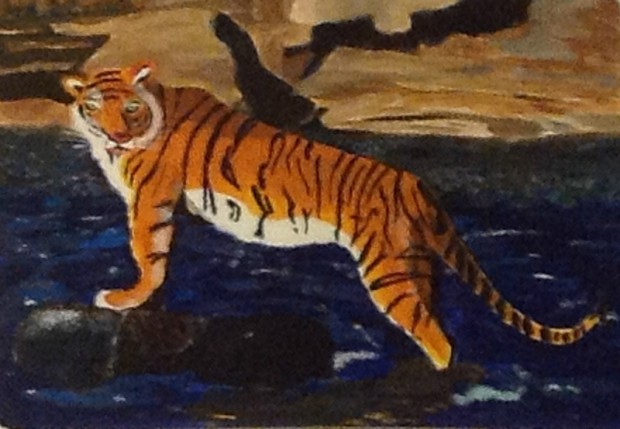 Tiger - Painting