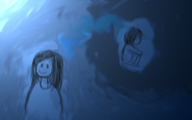 Make everything blue.