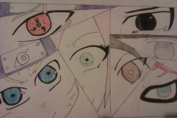 Naruto eyes