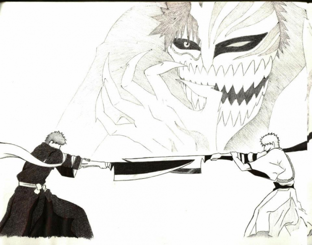 Ichigo, black vs white