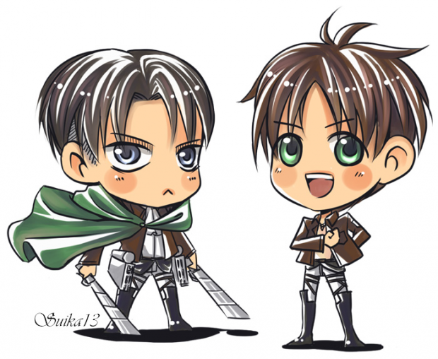 SnK: EreRi Chibis