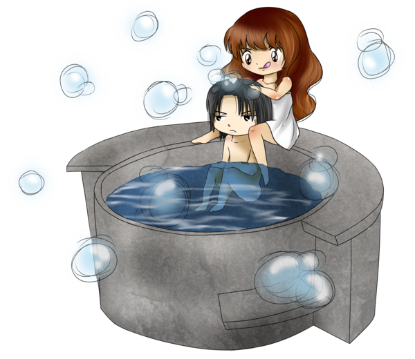 GrangerSnape - Bath Time