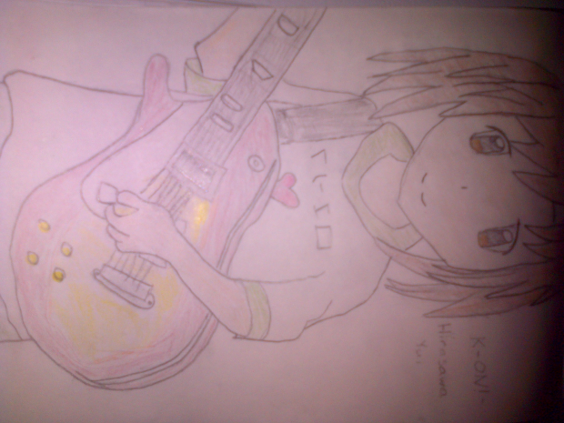 K-On! - Hirasawa Yui. Drawing by ForeverOtaku