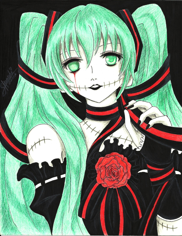 Vocaloid_Miku Hatsune [Creepy Doll]