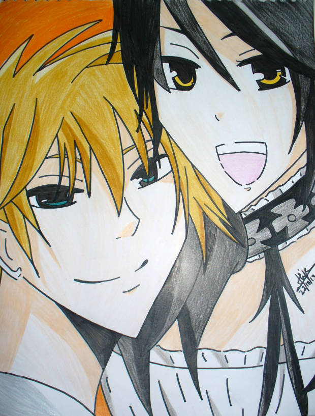 Usui and Misaki!