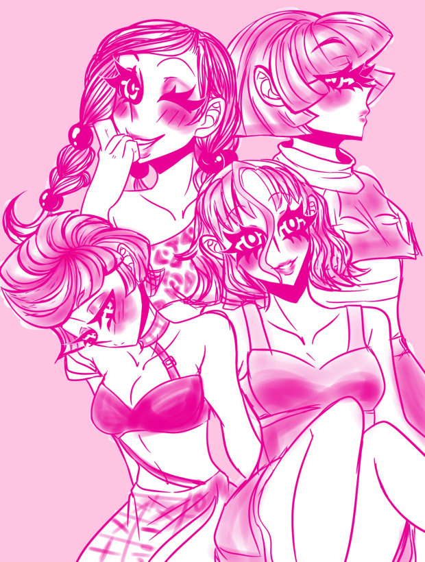 Pink ladies