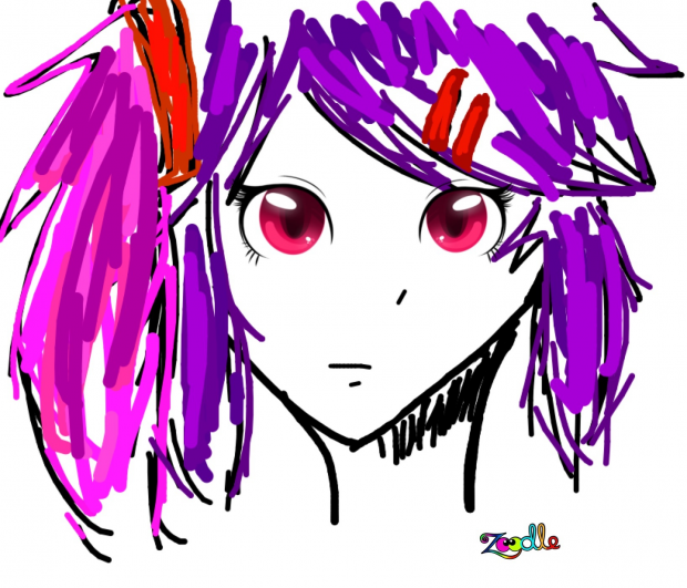 First time drawing on zoodle pad