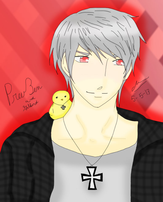 Ze Awesome Prussia and Gilbird
