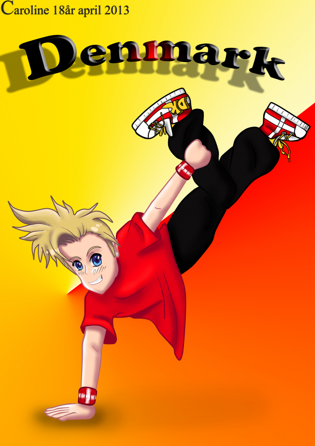 Hetalia Denmark Dancing