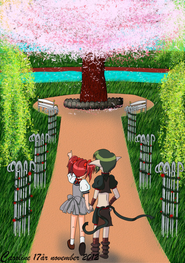 Kisshu and Ichigo on a date