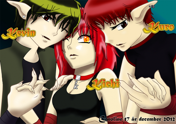 Kichi, Kuro and Kevin