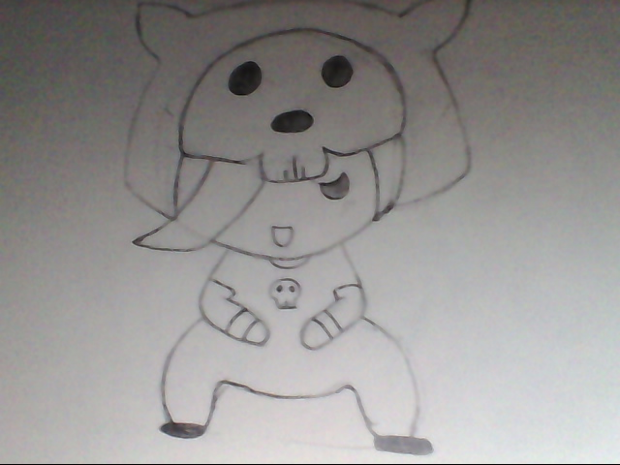 the kawaii gothic boy