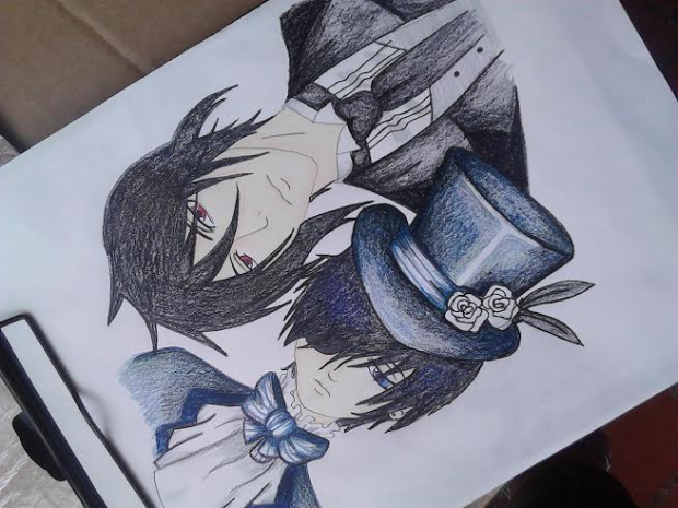 Ciel x Sebastian no edit