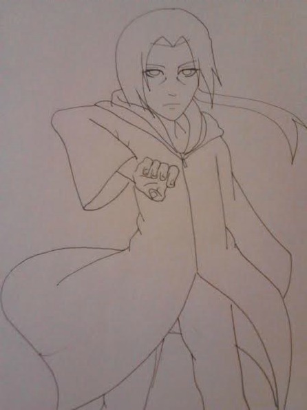 Itachi Line Art