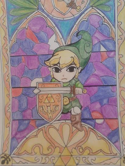 LoZ Stained Glass