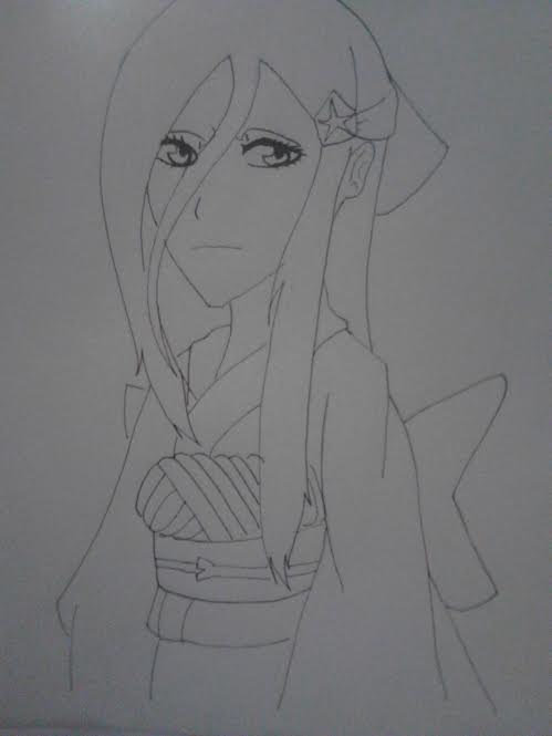 line art sode no shirayuki