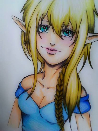 Wood elf colored