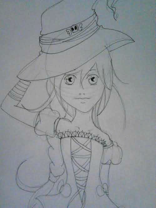 witch sketch