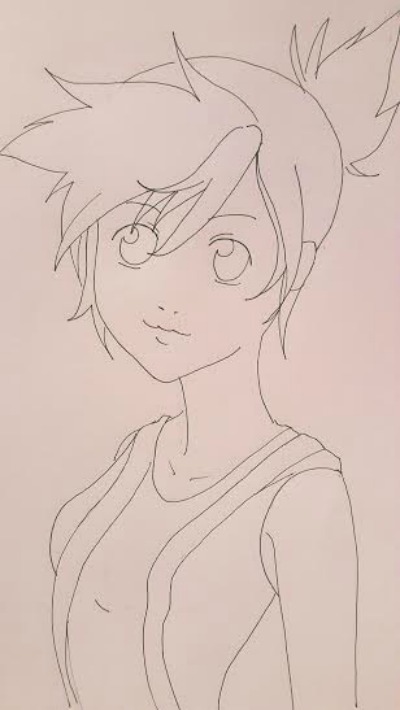 Misty Line Art