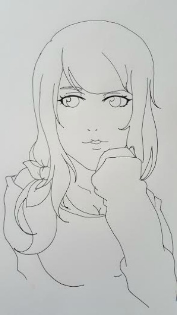 rize line art