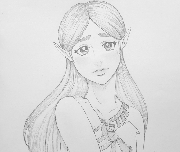 Princess Zelda Sketch