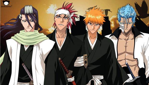 Byakuya + Renji + Ichigo + Grimmjow