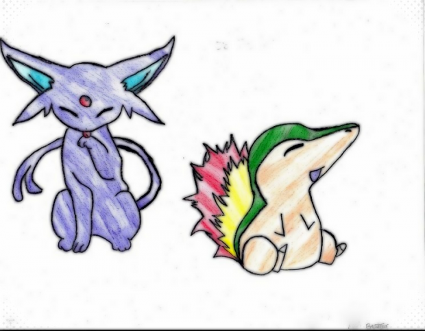 Espeon & Cinderquil