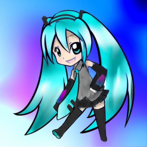 Miku Lineart(colored ONLY)