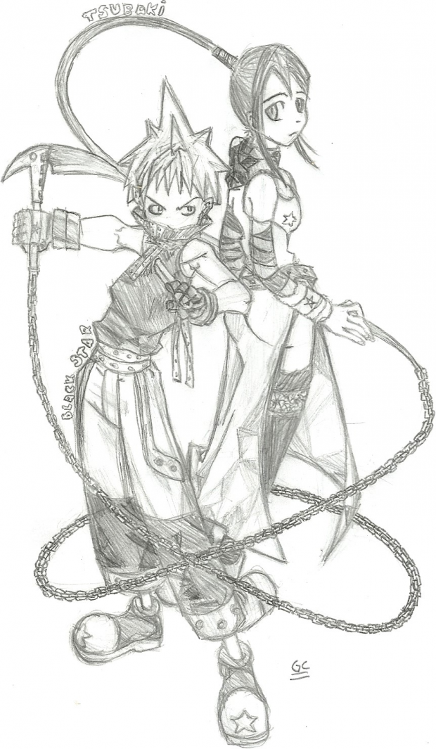 Black Star and Tsubaki