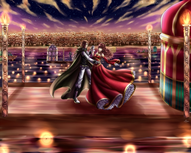 Under the Autumn sky