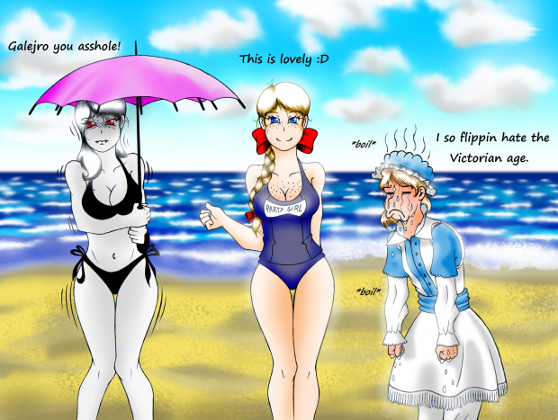 Obligatory Beach Shenenigans