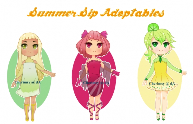 [ADOPTS] Summer Sip 1 - OPEN -