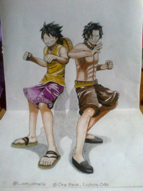 3D Luffy & Ace