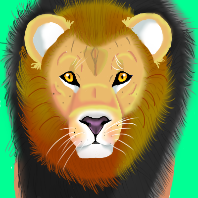 Black Maned Lion 8-3-14