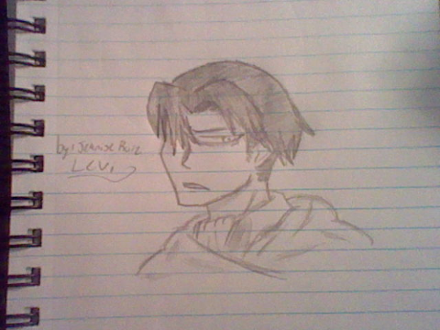 Levi pencil sketch