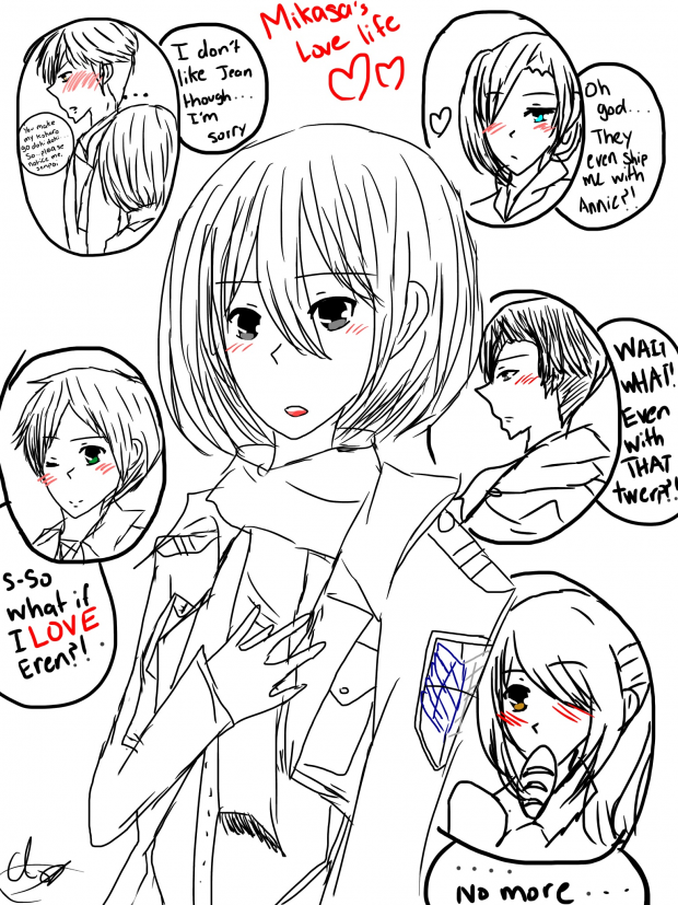 Mikasa's Love Life!!!