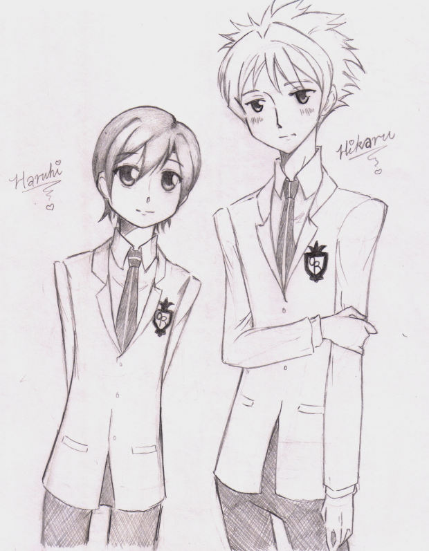 Haruhi and Hikaru
