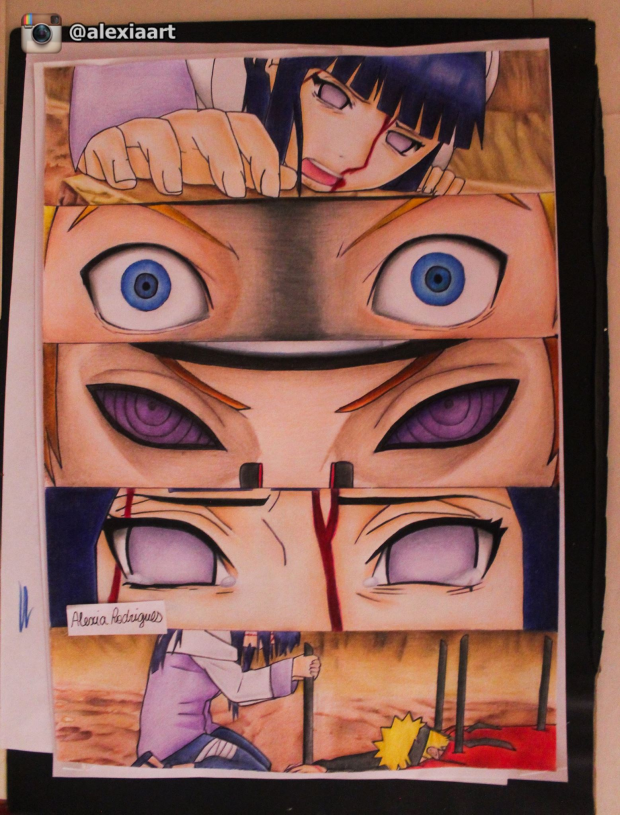 Naruto and Hinata vs Pain