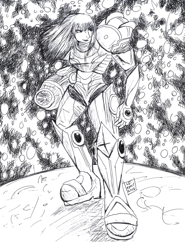 Samus Aran, Space Warrior