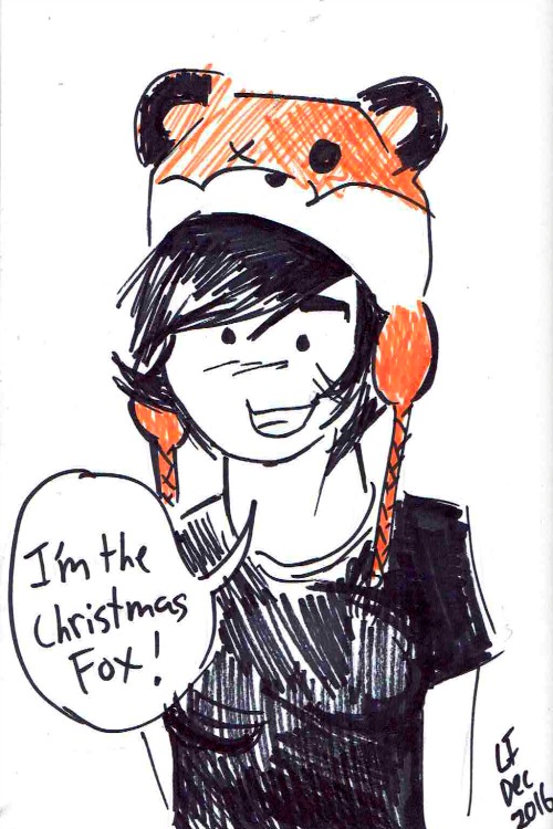 I Am Christmas Fox