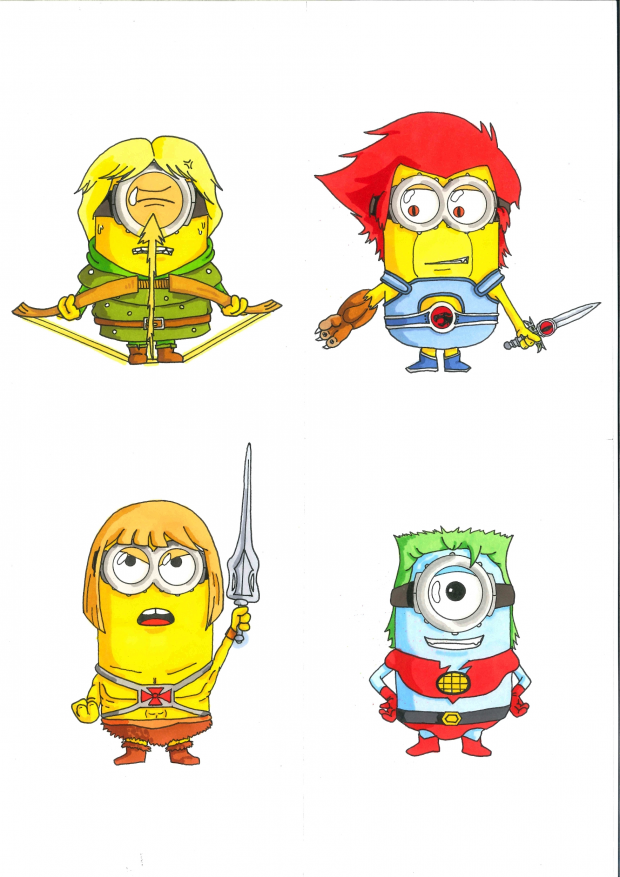 Cartoon/Anime Minion Quiz 5