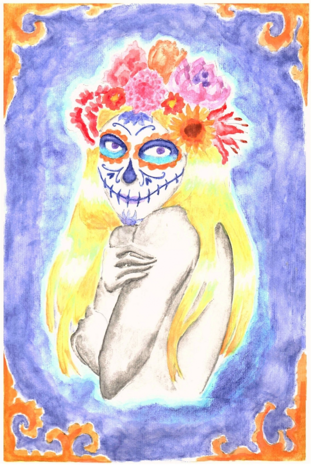 La bella muerte (only watercolors)