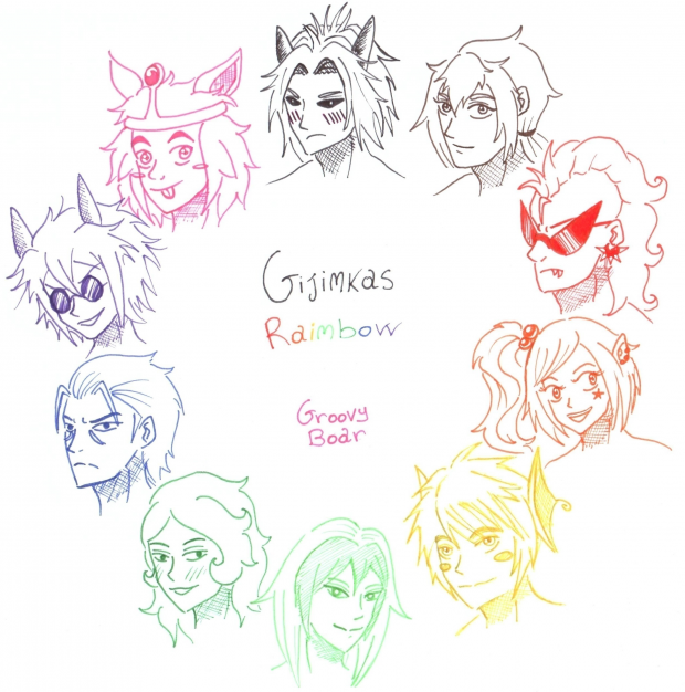 Gijinkas Rainbow