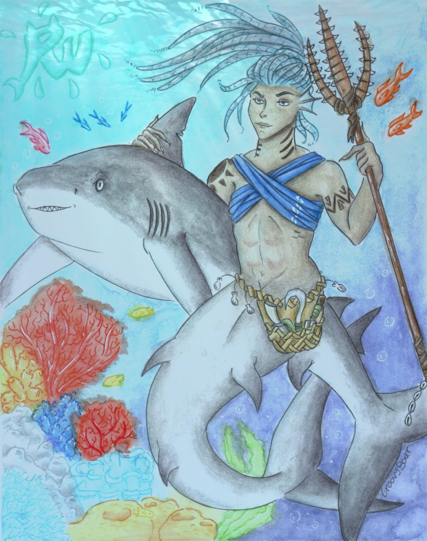 Warrior Mermaid