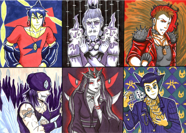 3 markers OC doodles