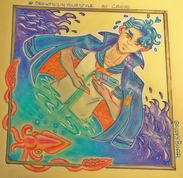 #drawthisinyourstyle Chalenge