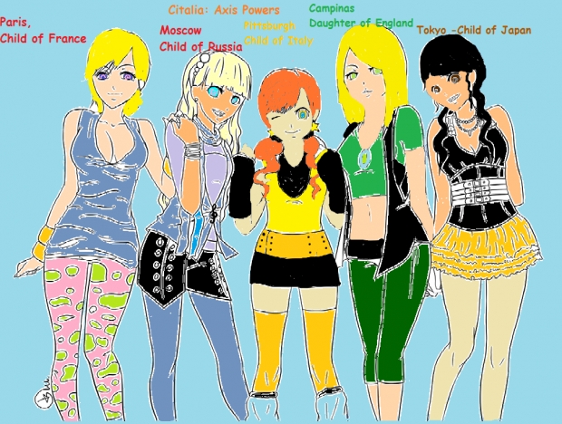 Hetalia: [Citalia] The Cities!