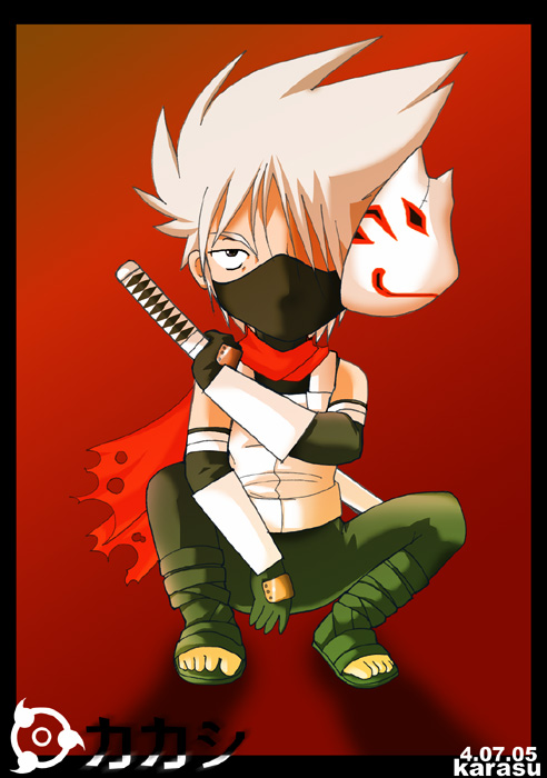 Chibi ANBU Kakashi