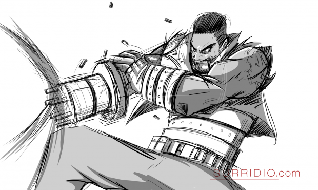 Barret FFVII